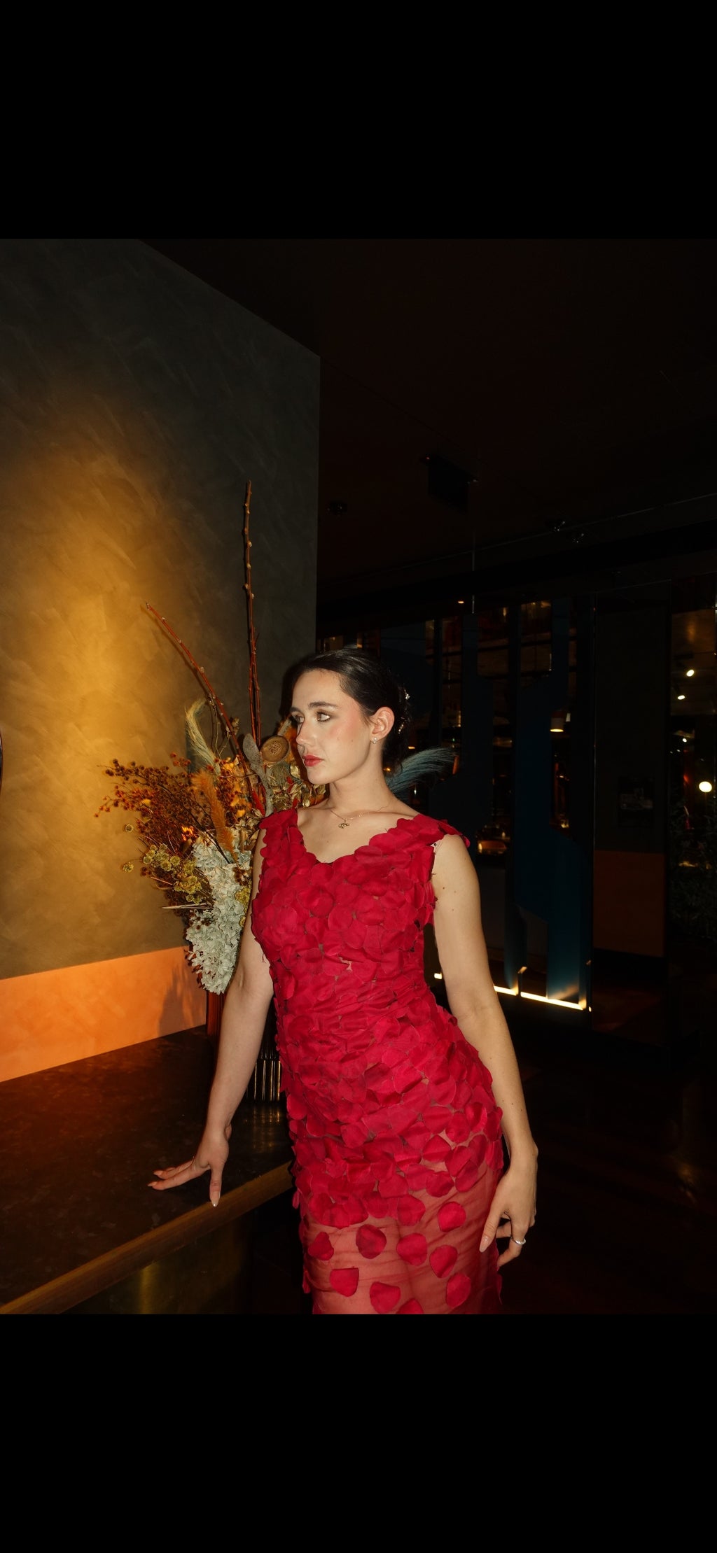 Rose Petal Dress - Custom Made