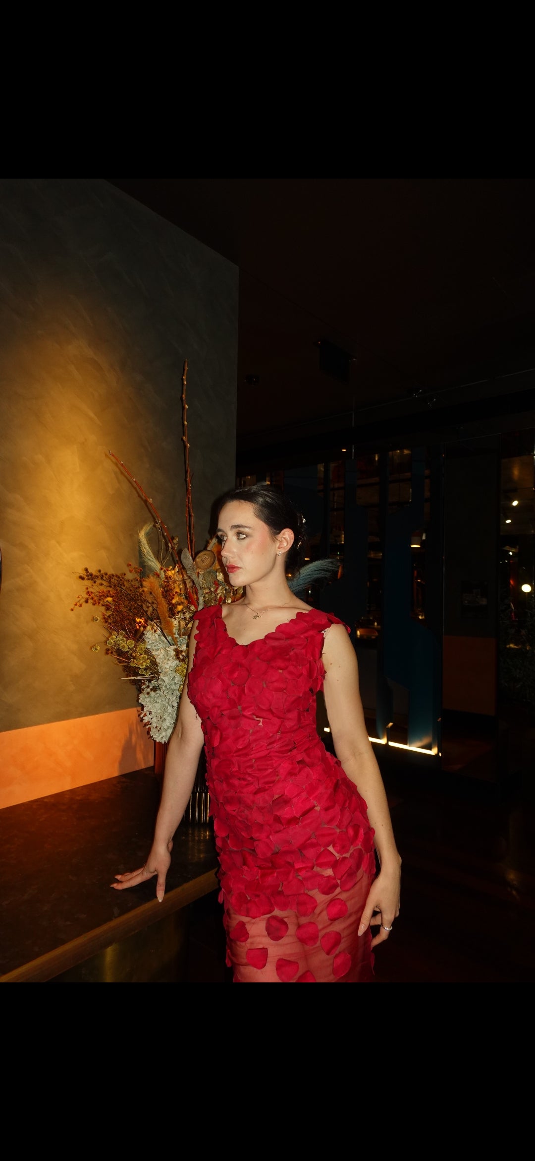 Rose Petal Dress - Custom Made